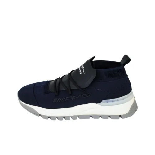 Santoni AMG Low Топ Повседневная обувь Мужская Синяя