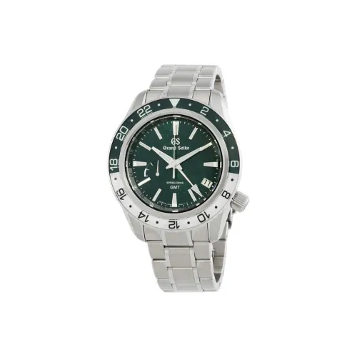 GRAND SEIKO Автоматический Механический Часы для мужчин, 44 мм, Зеленый