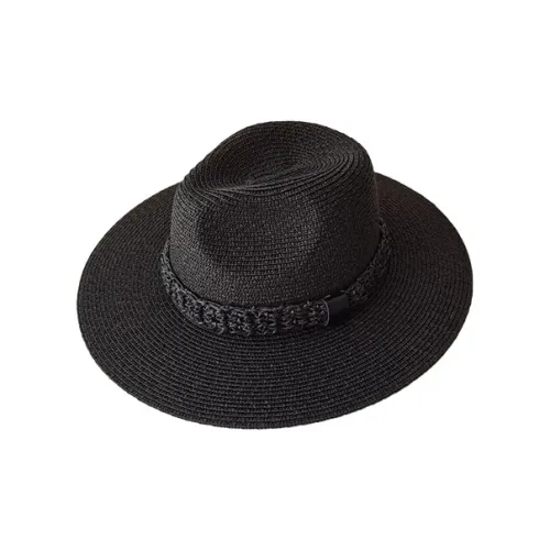 MUSTKOO Соломенная плетеная соломенная шляпа унисекс