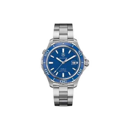 TAG Heuer Aquaracer Collection Автоматический Механический Механизм Мужские Часы Часы 41 мм Синий Циферблат