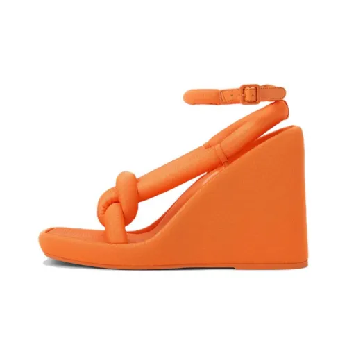 CHARLES&KEITH One Ремень Сандалии Апельсин Женские