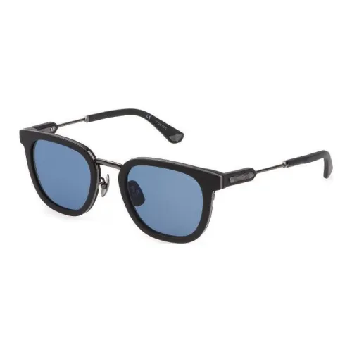 Police Металл OVAL SUNGLASSES Мужской Черный