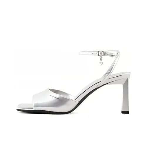 ARMANI EXCHANGEAE One Ремень Сандалии Женские Серебряные