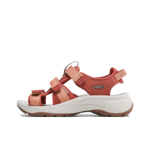 KEEN Astoria West Пляжные сандалии Женские Коричнево-красные