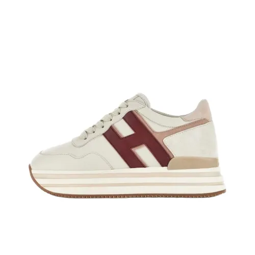 HOGAN Midi H222 Low Топ Повседневная обувь Женская Бежевая