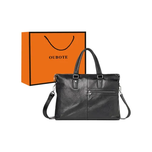 OUBOTE Сумка из коровьей кожи сумка через плечо сумка через плечо портфель мужской черный