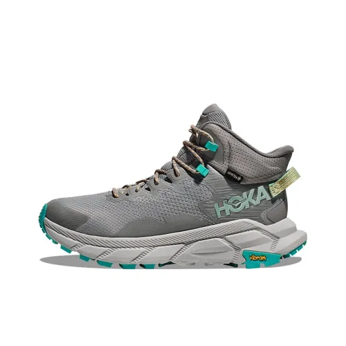 HOKA ONE ONE Trail Code GTX Уличная обувь MID Топ Серый Мужской