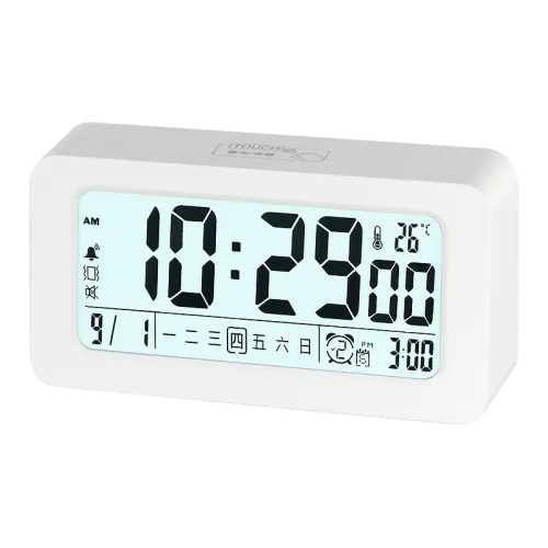 HENSE Будильник Студенты' Эксклюзивный Аларм Обратный отсчет Электронный Механизм Унисекс Температурный Часы HA802 SZ