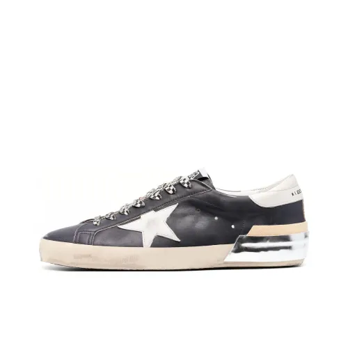 Golden Goose Супер Звезда Скейтборд Кроссовки Низкие Синий Мужской