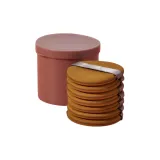 Коричневый, круглый, одна коробка [7 в коробке]