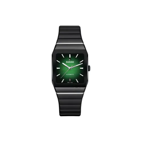 RADO Автоматический Механический Movement Унисекс Коллекция DiaMaster Часы 32,5 мм Зеленые