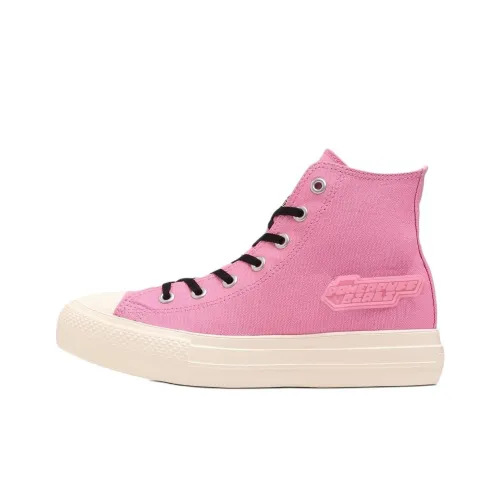 Конверс All Star Light High Топ Кеды Женские Розовый