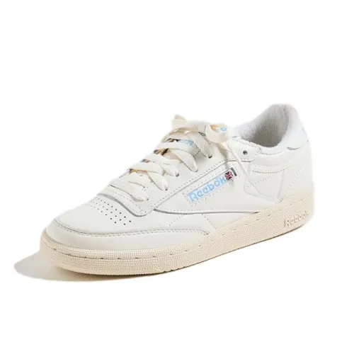 Reebok Club C Series Low Топ Скейтборд Кроссовки Унисекс Белый Розовый