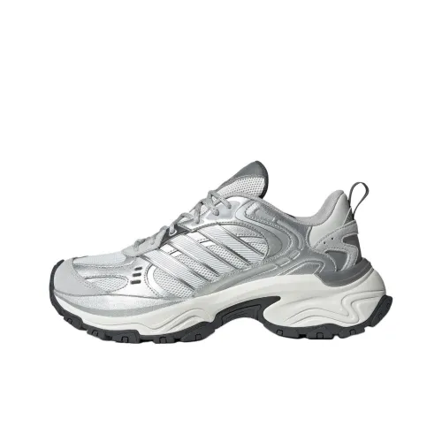 Adidas SHADOW FEVER Беговые кроссовки Низкий топ Светло-серый Темно-серый Кристально-белый Унисекс