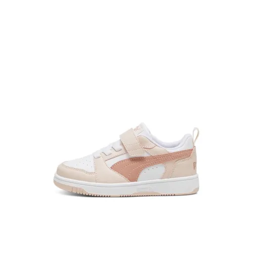 PUMA Rebound V6 Lo Anti KICK Low Топ Детские Скейтбординги Розовый Детский