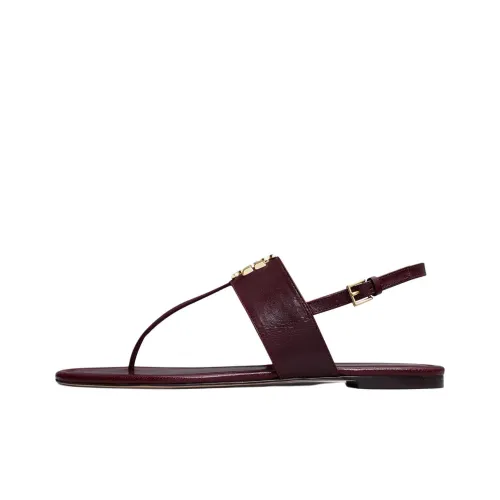 TORY BURCH ELEANOR One Ремень Сандалии Женские Красные