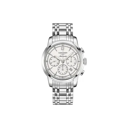 LONGINES Автоматический Механический Механизм Мужские Часы Watchmaking Tradition Collection 43 мм Белые