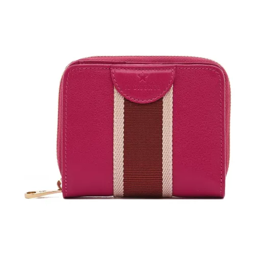 Il Bisonte Растительное дубление Коровья кожа Кошелек Женские Вишня