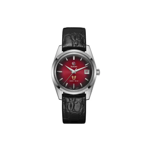 RADO Heritage Collection Автоматический Механический Часы Мужские Часы 40,6 мм Красный Циферблат