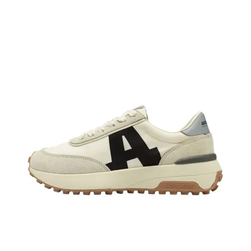 AKIII CLASSIC Spring Field Low Топ Повседневная Обувь Унисекс Айвори Белый