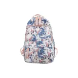 Милый кот, цветочный узор