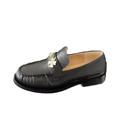 CHANEL Лоферы Черные Женские