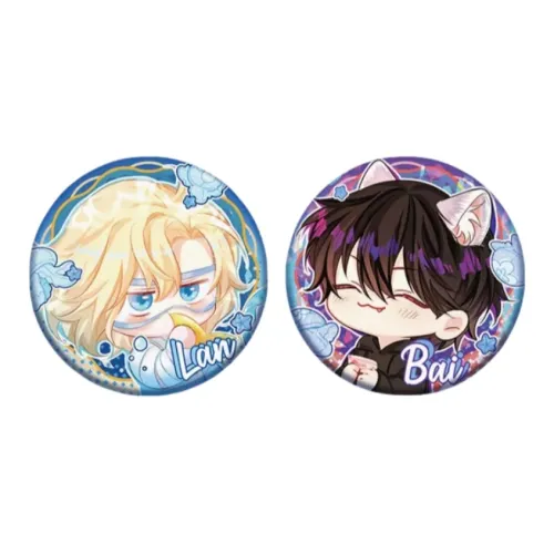 KUAIKAN Падение русала Океанический Promise Коллекция Набор значков Тиби