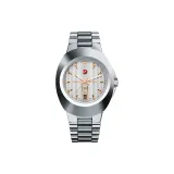 Циферблат серебристого цвета