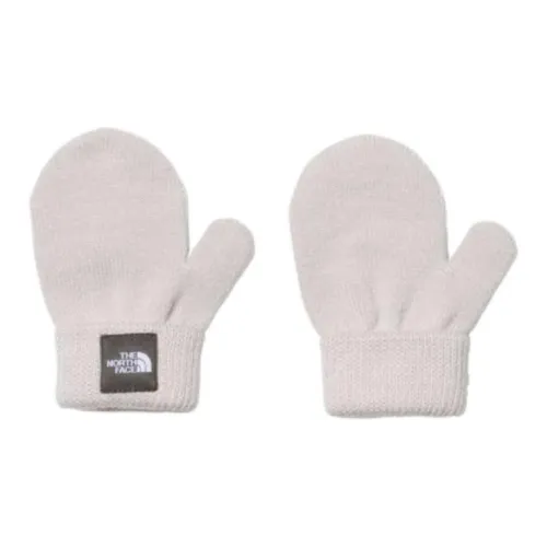 The North Face Акриловые вязаные перчатки для детей белые