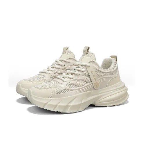 Playboy Низкий топ толстая подошва кроссовки мужские бежевые