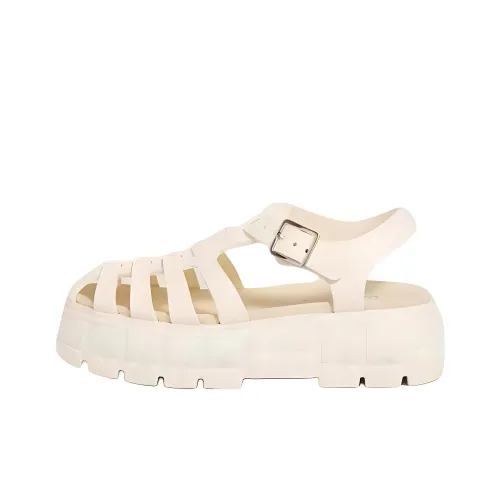 MIU MIU Римские сандалии Женские Белые