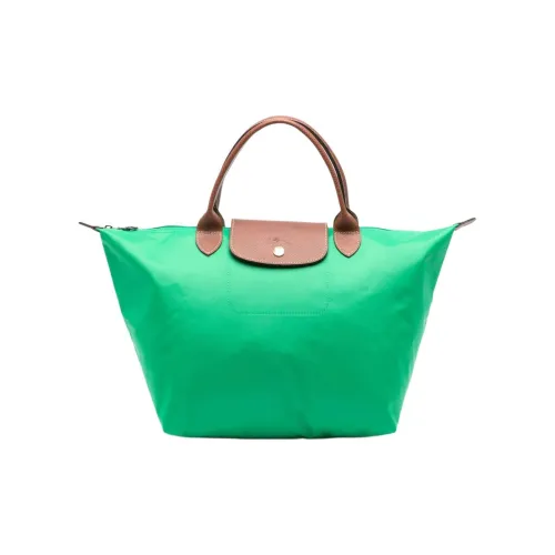 LONGCHAMP Le Pliage Полиамид Холст Пельмени Сумка Средний Женский Зеленый