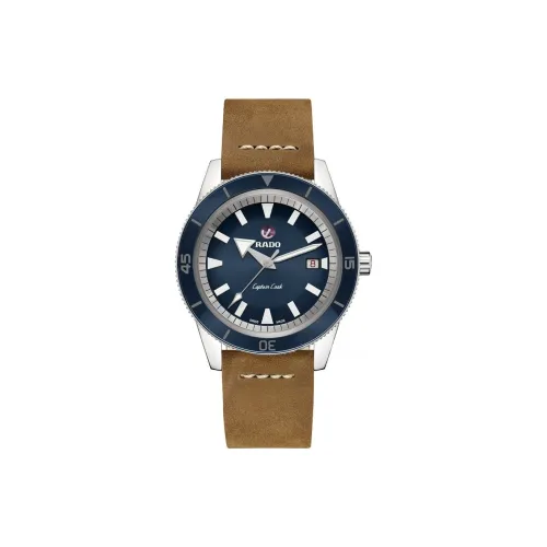 RADO Автоматический Механический Механизм Мужские Часы 42 мм Синий