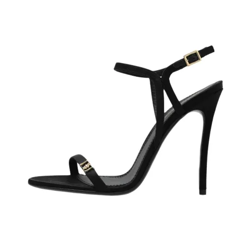 DSQUARED 2 One Ремень Сандалии 13 см Женские Черные