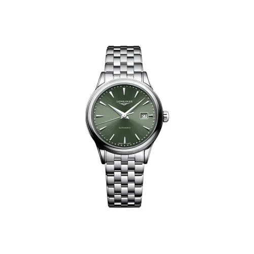 LONGINES Автоматический Механический Movement Женские Elegant Collection Часы 30MM Зеленые