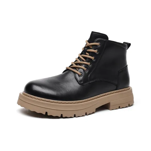 LUOGOKS Мужские повседневные туфли High Top Мужские