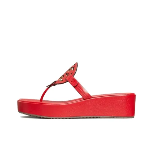 TORY BURCH Miller Шлепанцы Женские Red