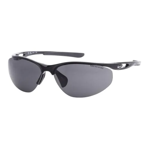 Nike Plastic Rectangular Sunglasses Unisex Black Найк Пластиковые Прямоугольные Солнцезащитные Очки Унисекс Черные