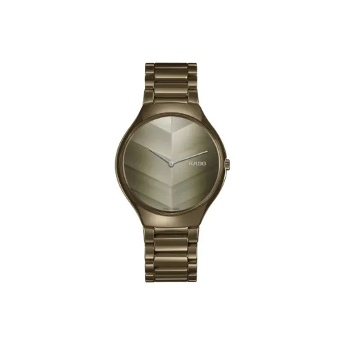 RADO True Thinline Collection Автоматический Механический Механизм Мужские Часы Часы 39 мм Зеленый Циферблат