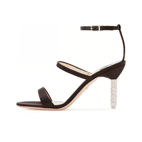 SOPHIA WEBSTER Rosalind One Ремень Сандалии 8,5 см Женские Черный