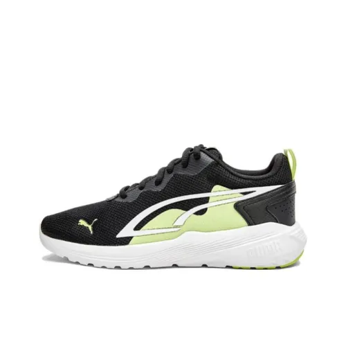 PUMA All Day Active Детская беговая обувь Низкий топ Черный Школьный возраст
