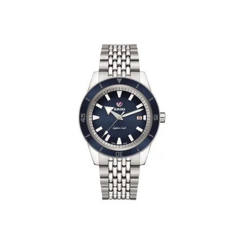 RADO Автоматический Механический Механизм Мужские Часы 42 мм Синий