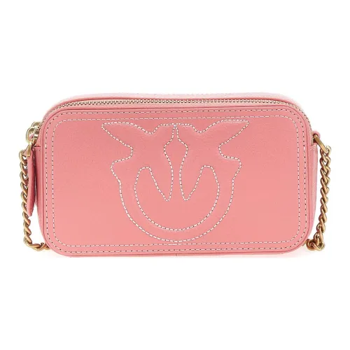 PINKO Телячья кожа Camera Сумка Сумка через плечо Сумка на плечо Женская Розовая
