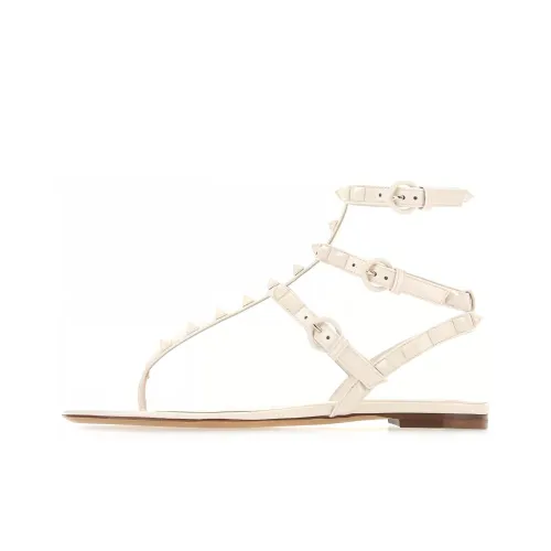 Valentino Rockstud Сандалии Женские Белые