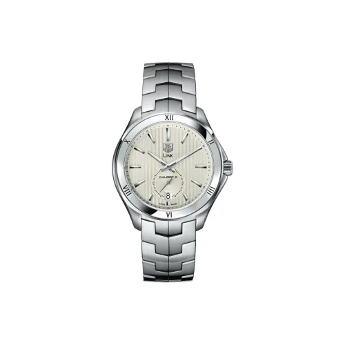 TAG HEUER Автоматический Механический Механизм Мужские Часы 40 мм Серебряный