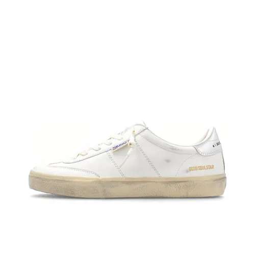 Golden Goose Soul Star Скейтборд Кроссовки Низкие Белые Женские