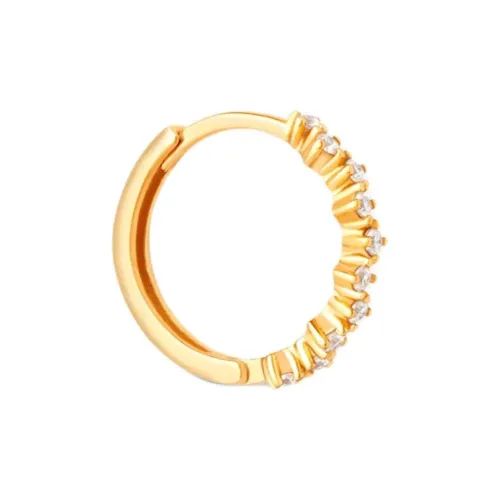 Серьги Astrid Miyu CUBIC с цирконием женские золотые