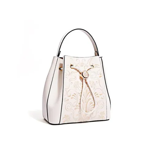 YONGXING Коровья кожа Fashion Versatile Рюкзак Премиум Шнурок Сумка-ведро Нишевый Дизайн Элегантность Портативная Сумка