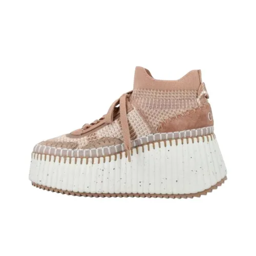 Chloe MID Топ Повседневная обувь Женская Розовая