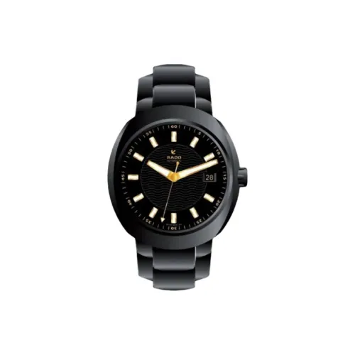 RADO Автоматический Механический Часы Мужские Циферблат 38*41 мм Черный Керамика Корпус Керамика Ремешок